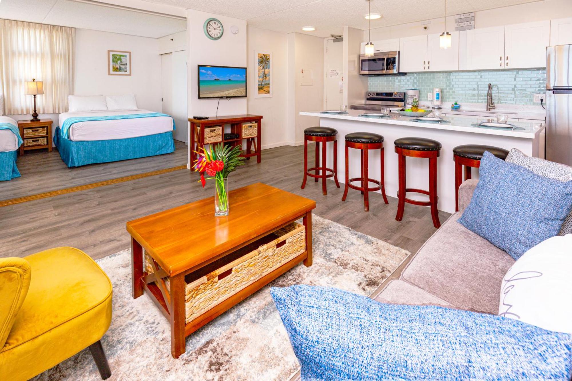 Renovated Ocean View Suite, Near Beach, Free Parking 호놀룰루 외부 사진